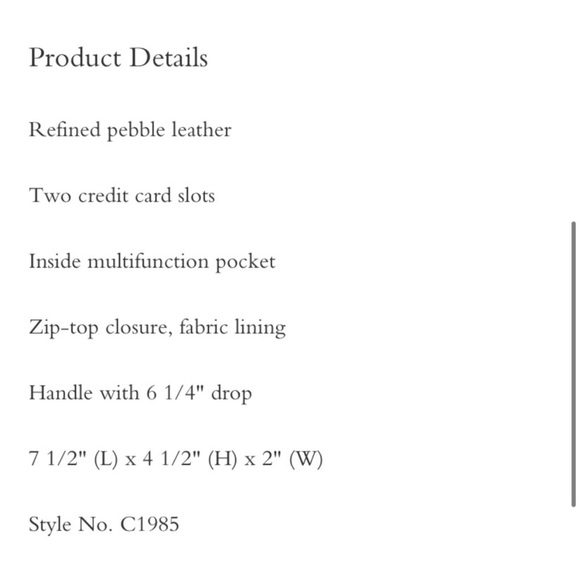 Coach Nolita 19 wristlet purse - Picture 7 of 7